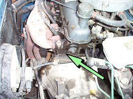 1997 ford engine serial number location