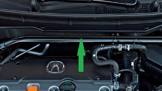 Acura VIN Number Location
